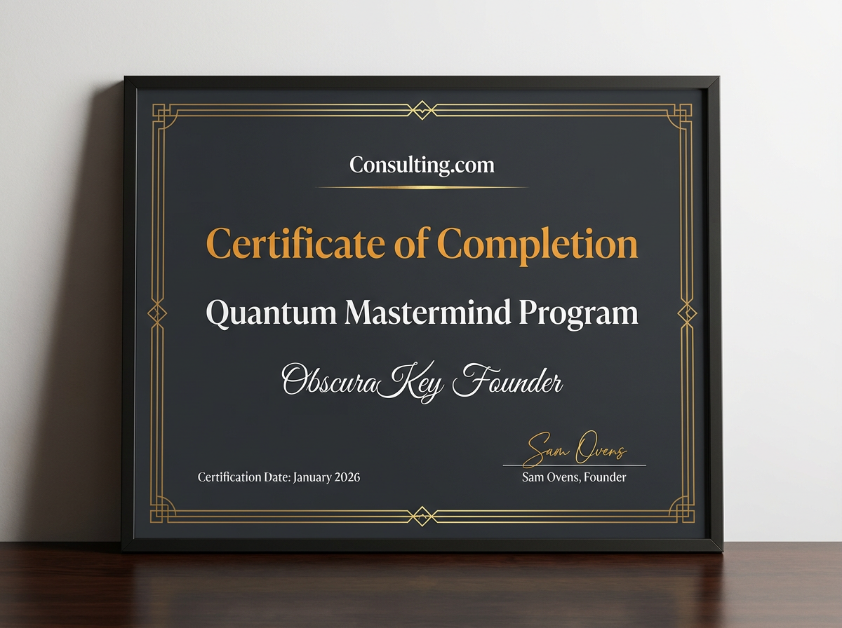 Consulting.com Certification